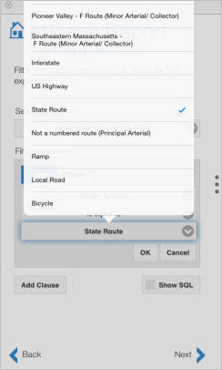 Selecting the field value